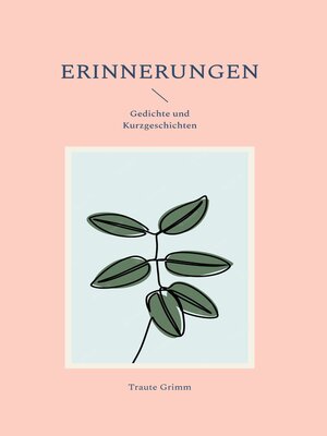 cover image of Erinnerungen